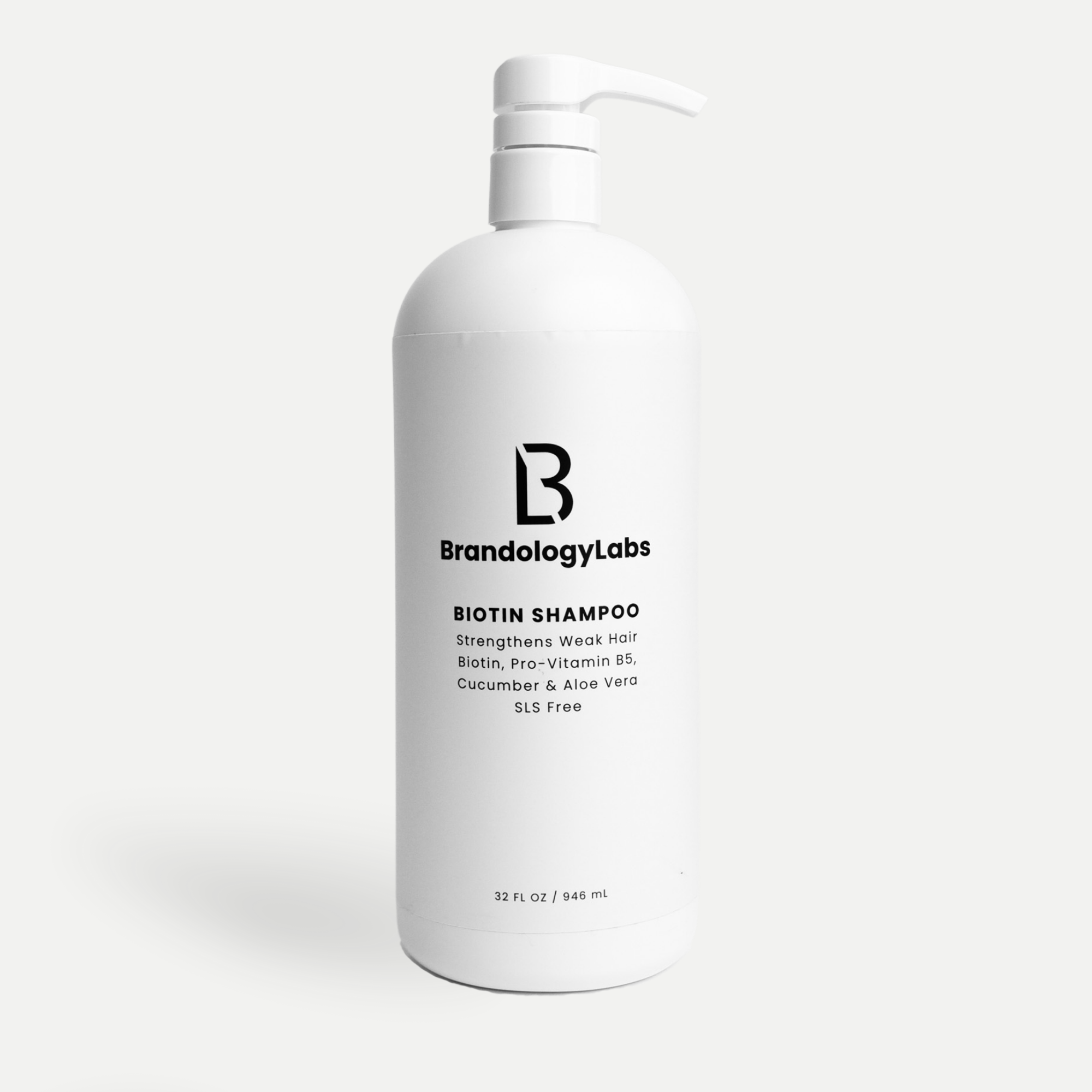 Brandology Labs Biotin shampoo strengthening hair wash for growth and vitality