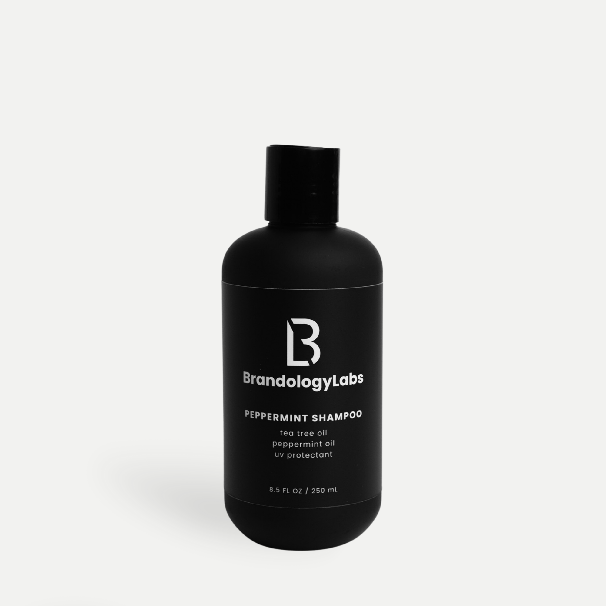 Brandology Labs Peppermint shampoo invigorating cleanser for scalp refresh
