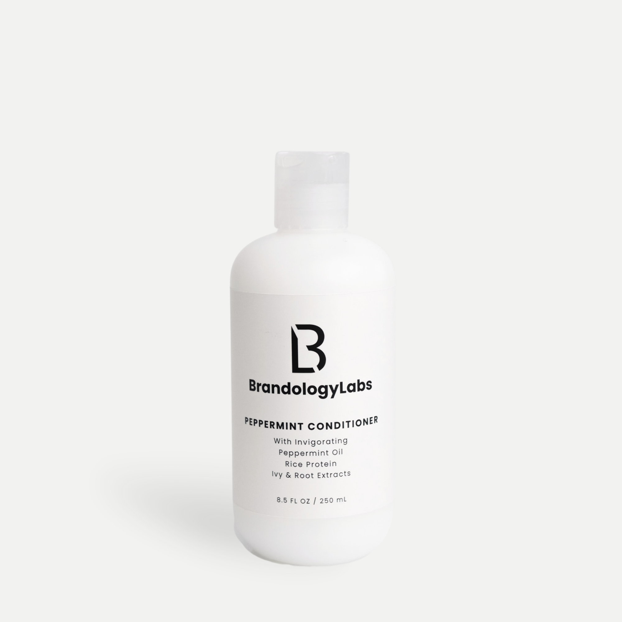 Brandology Labs Peppermint conditioner cooling scalp treatment for refreshed hair