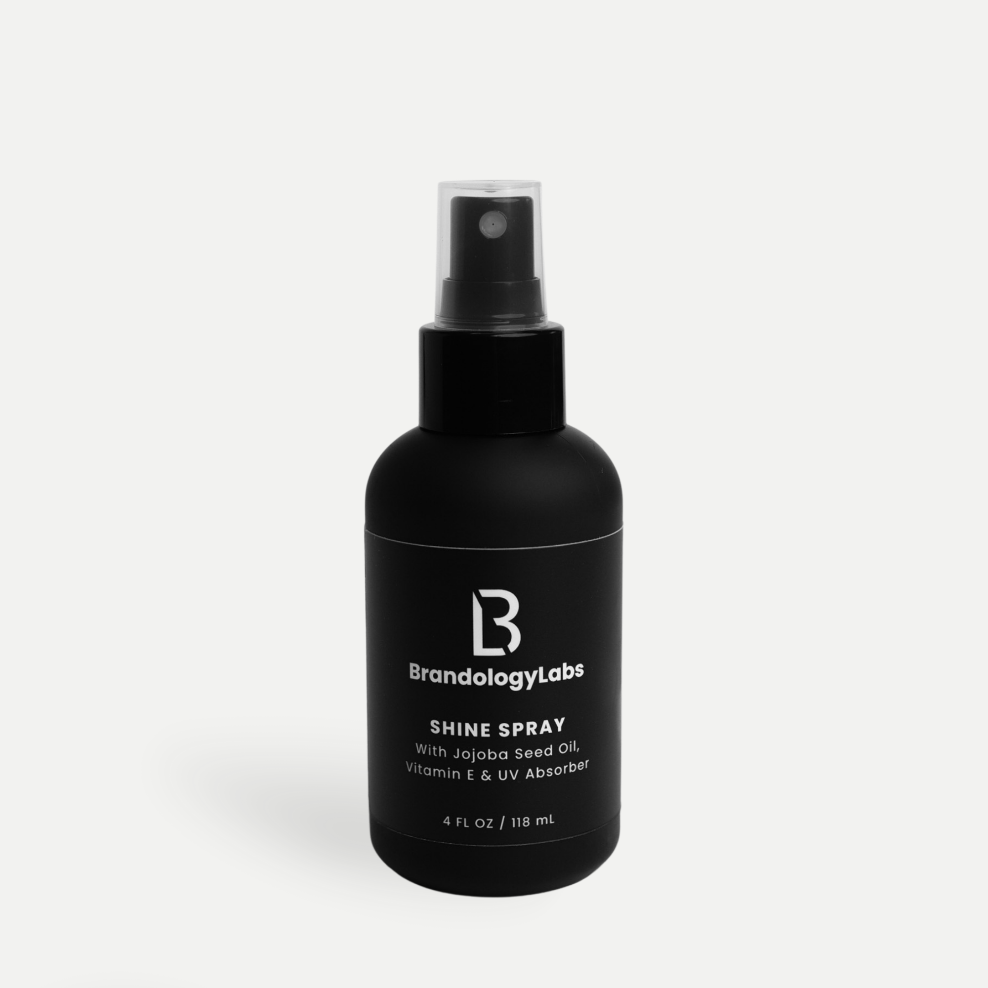 Brandology Labs Shine spray finishing mist for glossy smooth hair