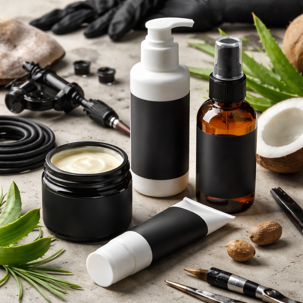 How to Start Your Own Tattoo Care Brand Using Private Label Manufacturing