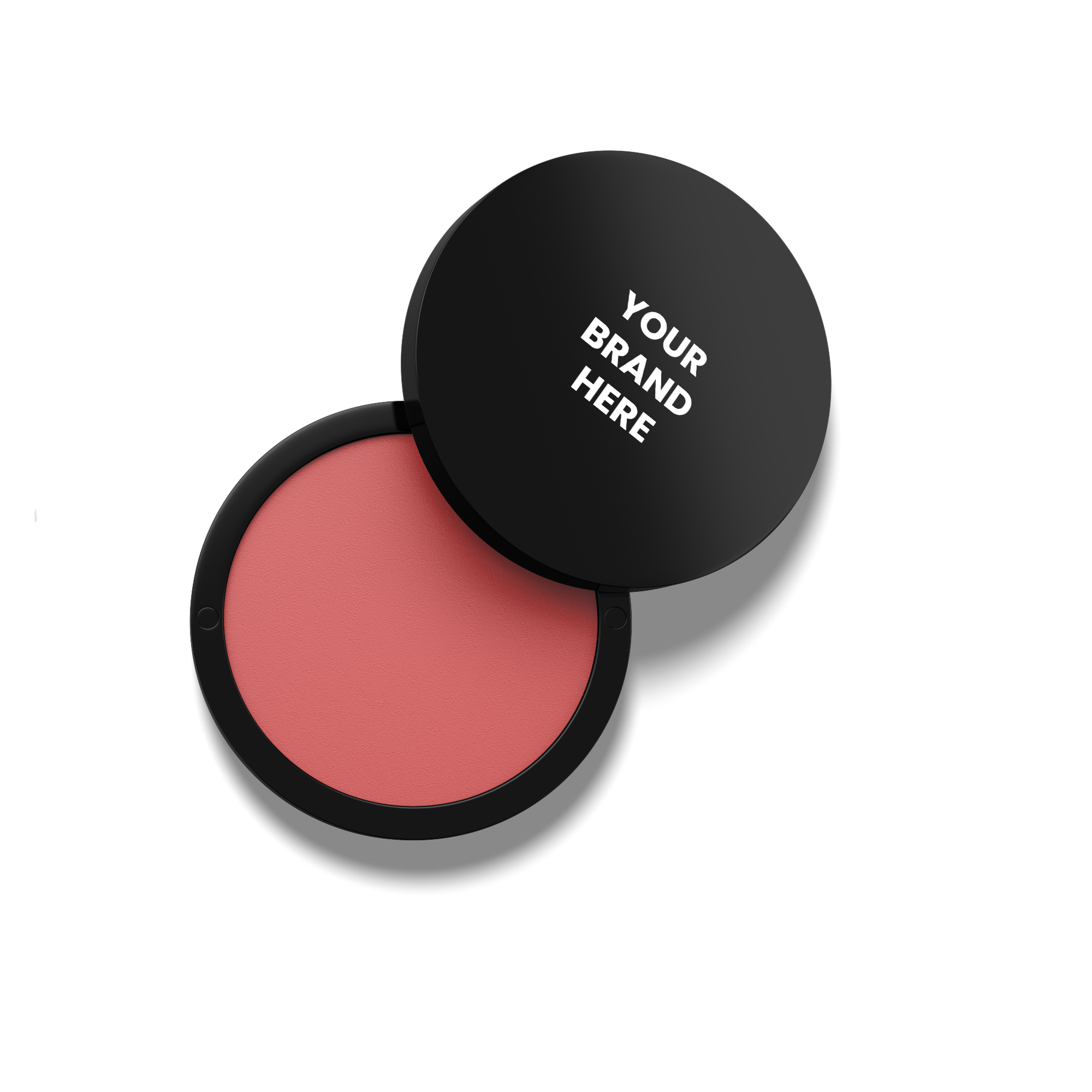 Mineral blush natural powder blush for radiant cheeks.