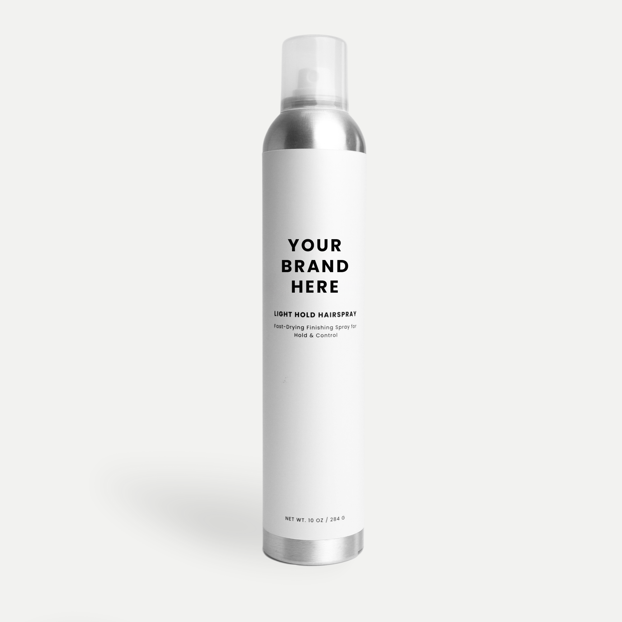 Light hold hairspray flexible styling spray for natural movement