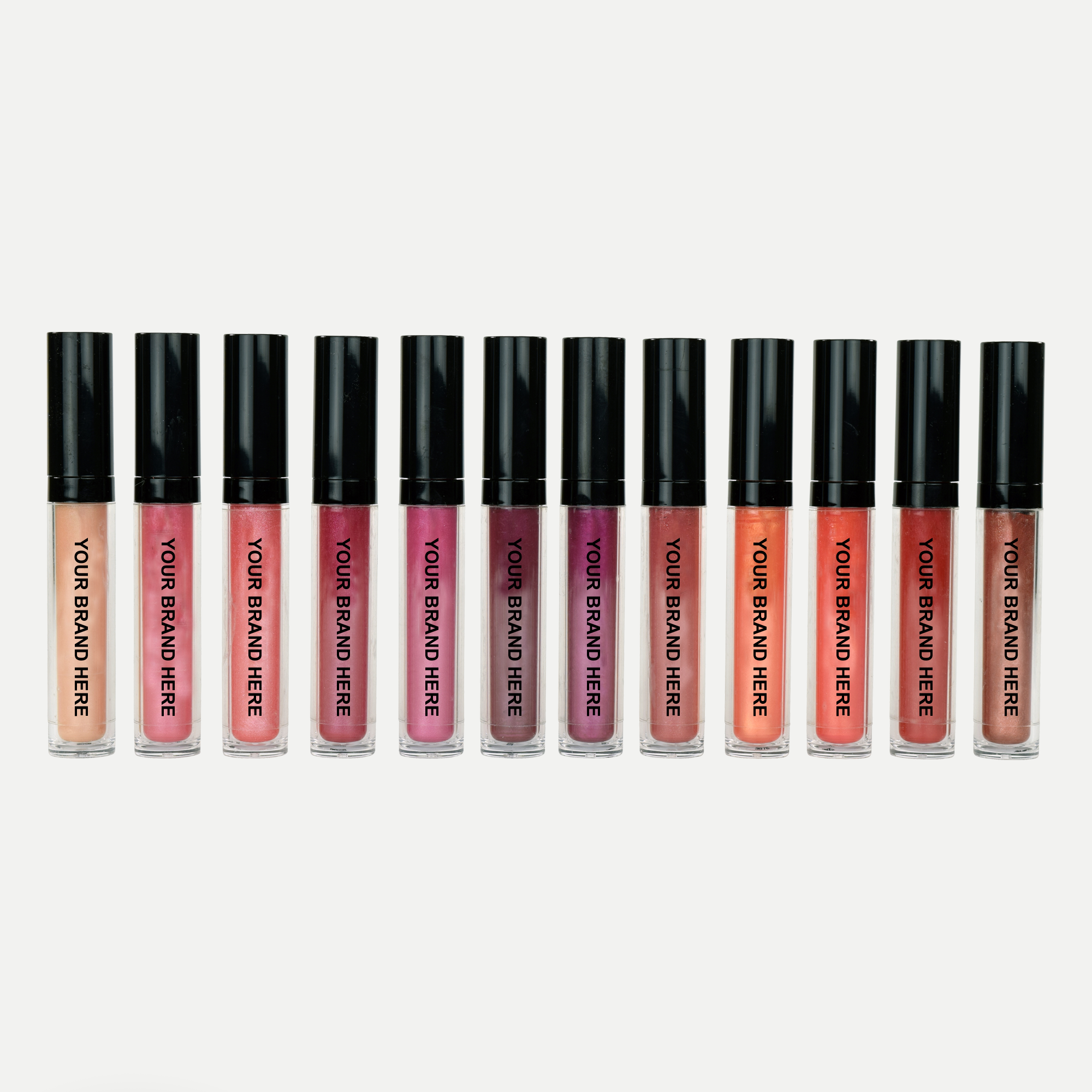 Lip gloss high shine formula for smooth glossy lips.
